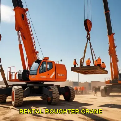 rental roughter crane